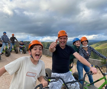 Knysna: Aventura de scootour na floresta em descida