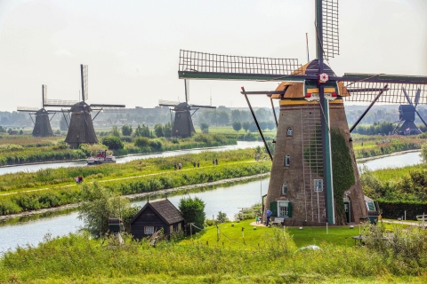Rotterdam : village des moulins à vent de KinderdijkBillet d'entrée le week-end