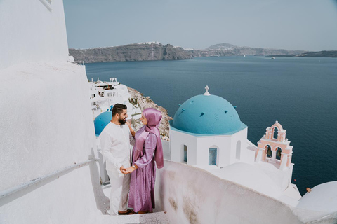 Santorini: Romantic Video Reel and Photo Shoot