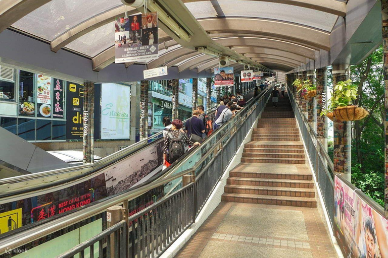(H1)Hong Kong: Central Escalator, Tram, and Peak Tram Tour