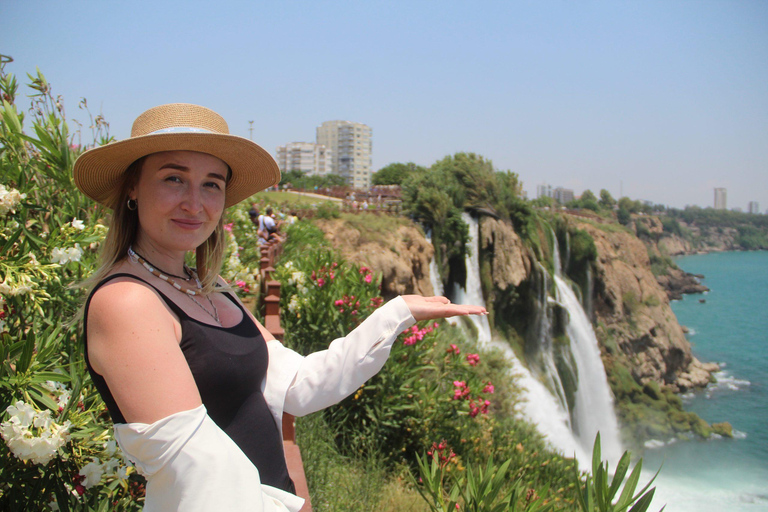 Belek: Antalya City Tour w/Boat Trip, Waterfall & Cable Car City Tour With Waterfalls&Lunch