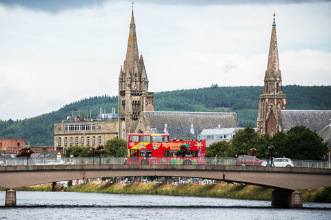 Inverness: Tour en autobús turístico con paradas libresTour en autobús turístico Hop-On Hop-Off de 24 horas - Ruta Roja