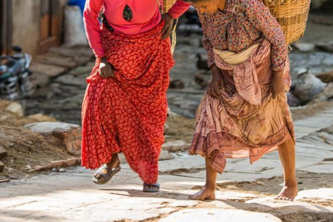 From Kathmandu: Nepali Village Trip with Cooking Class