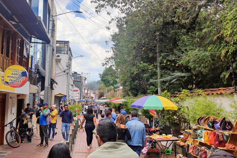 Bogotá: Usaquén Walking Tour + Sunday Arts Market Monday to Saturday – 2.5 hours