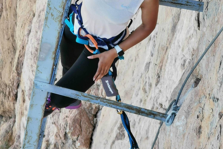 Alicante: Redovan Via Ferrata ClimbK2 (sekcja rodzinna)