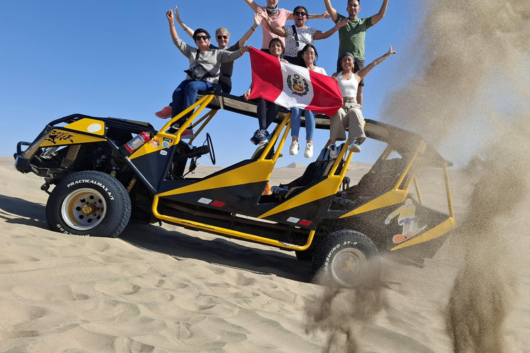 From Lima: Ballestas Islands & Huacachina Dune Buggy Tour Paracas & Huacachina: Hotel Pickup & Bilingual Guide