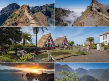 Madeira Funchal:East Tour Pico Arieiro & Santana&Laurissilva