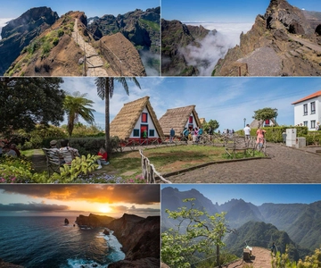 Madeira Funchal:East Tour Pico Arieiro & Santana&Laurissilva