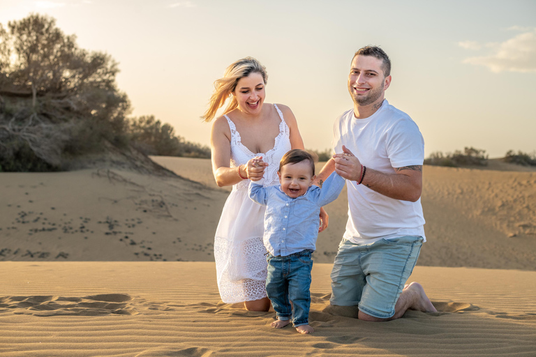 Sunset Photography at Dunas Maspalomas Amazing Vacation Photoshoot at Dunas Maspalomas