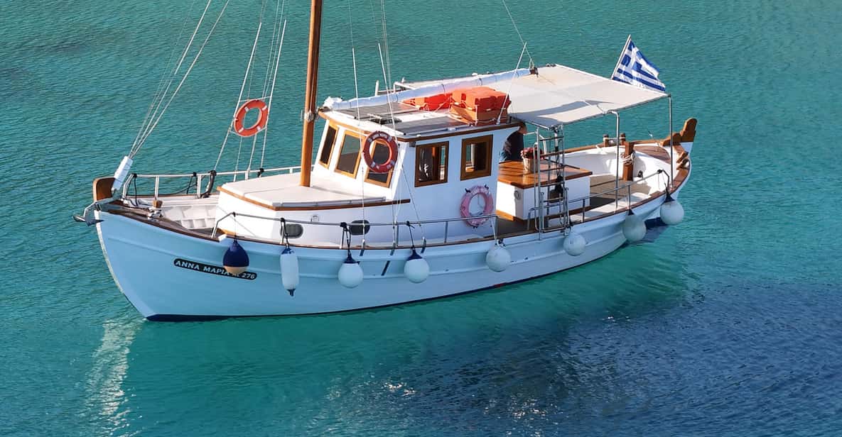 Paros Swimming & Snorkeling Boat Adventure From Naousa — a boat tour from Paros, Greece