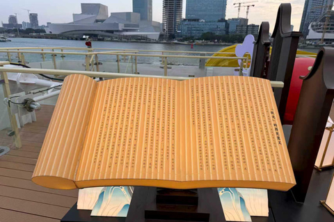 Guangzhou: Ancient Academy Themed Cruise • Optional Pier Haixinsha West Pier • 1st Floor Standard Seating