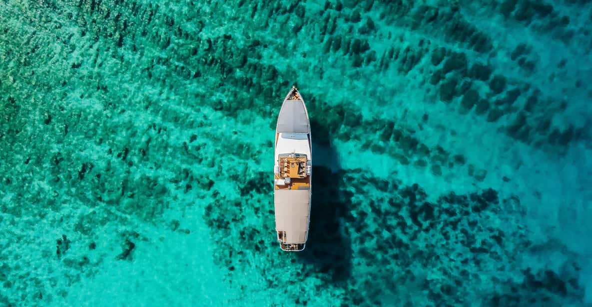 Blue Lagoon and 3-Island Cruise with Food and Drinks — a boat tour from Split, Croatia