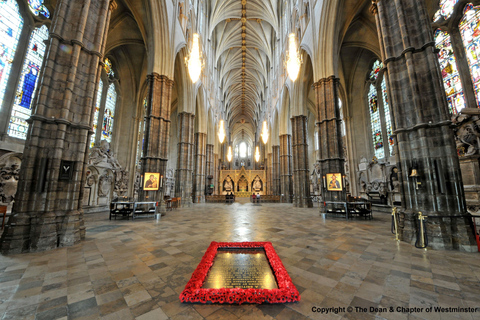 In de geleide rondleiding door Westminster AbbeyPrivétour