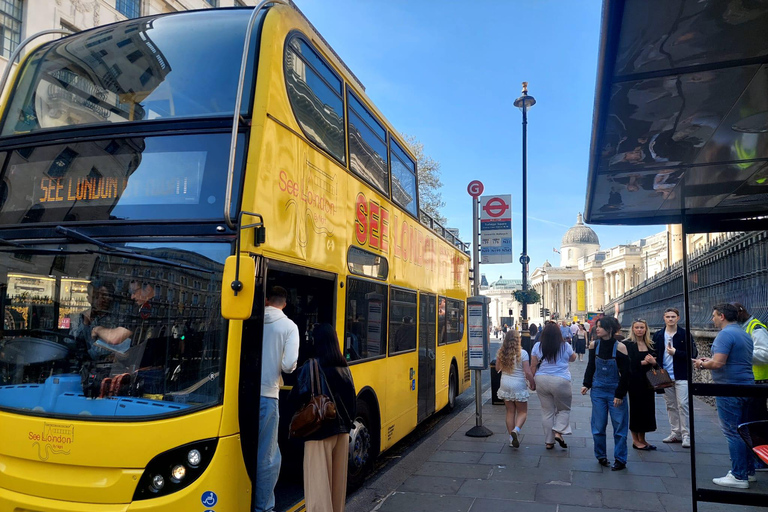Panoramic London: 2-Hour Open-Top Bus Tour with Live Guide