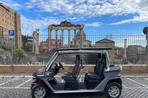 Visite de Rome en voiturette de golf