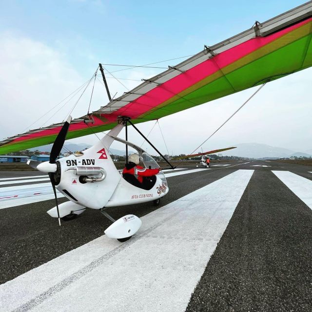 From Pokhara: Ultra Light Flying Over Himalayas