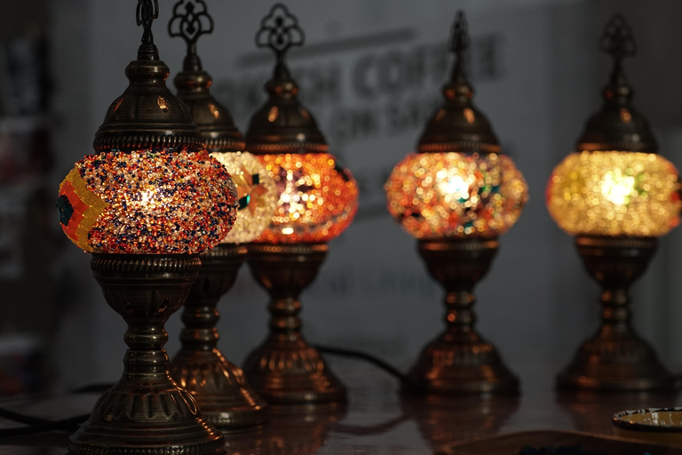 Traditional Mosaic Lamp & Candle Holder Workshop in Istanbul Traditional Turkish Mosaic Desk Lamp