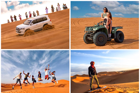 الدوحة: سفاري الصحراء، دراجة رباعية/مركبة طرق وعرة، ركوب الجمال، التزلج على الرمالجولة جماعية مع ر
