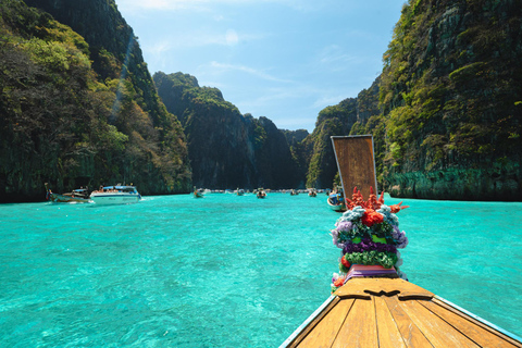 Phuket:Phi Phi Island with Buffet & DJ Party by Noah Yacht