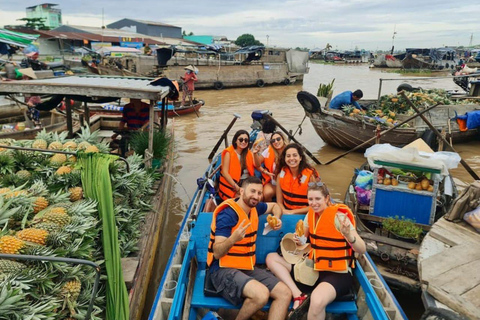 Mekong Delta Tour - Cai Rang flytande marknad 2 dagar 1 kvällstur