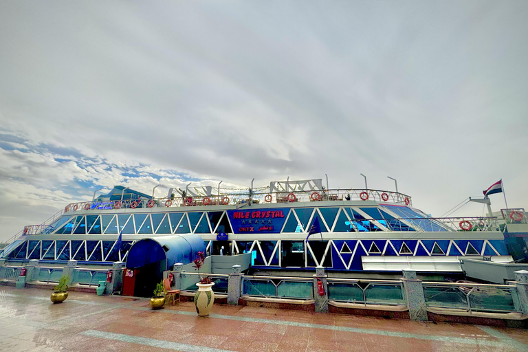 Cairo: Luxury Nile Onyx Dinner Cruise, Belly Dance & Shows Nile Onyx Dinner Cruise, Belly Dance Show Without Transfer