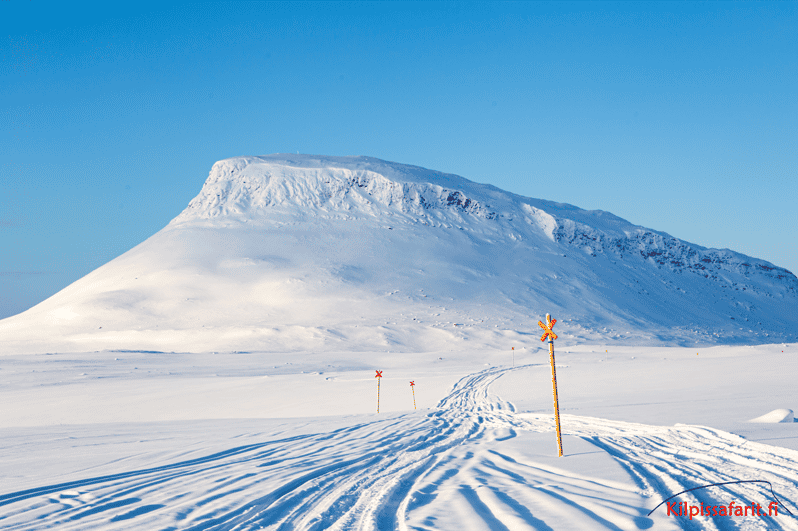 Kilpisjärvi: Snowmobile Tour on scenic trail