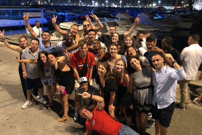 Marseille Bar Crawl Party met gratis drankjes en VIP-toegang