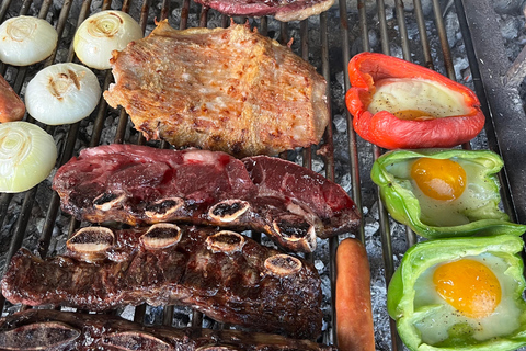 Santiago : expérience asado et dégustation de vinsSantiago : expérience d&#039;asado et dégustation de vins