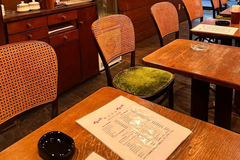 Tokyo Asakusa: Kimono Rental with Hair & Optional Photos Standerd Kimono Rental ➕café break（one drink)