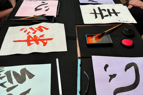 Kyoto: Japanese Calligraphy Workshop2 - Hours Calligraphy Workshop