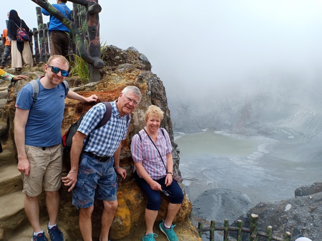 Tangkuban Perahu Crater Tour from Bandung