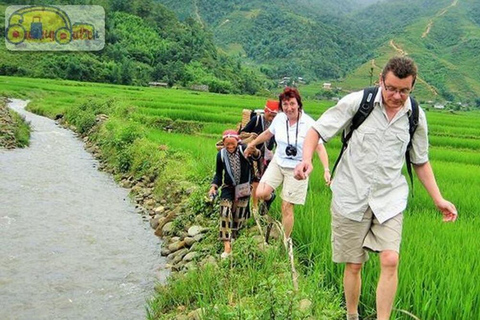 Hanoi: 3 días de senderismo por Sapa Cat Cat, Lao Chai, Puentes de Cristal