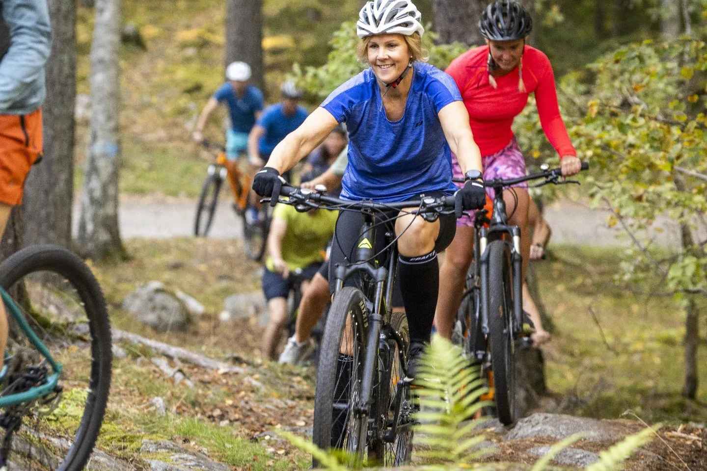 Uppsala: Mountain Bike Rental with Helmet