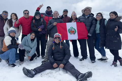 From Cusco, Glacier Quelccaya + Breakfast and Lunch