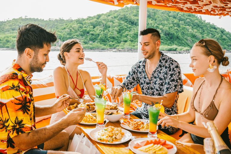 Pattaya: 3 öluffningar på Sailing Party Yacht och buffé