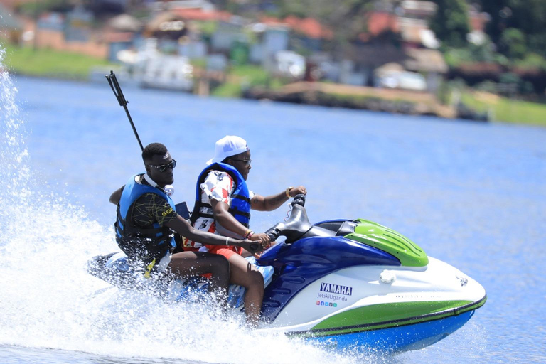 Entebbe: Lake Victoria Jet Ski, Speedboat, & Tubing Tour