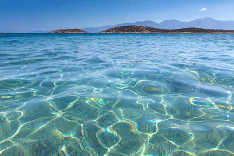 From Heraklion: Spinalonga All-Inclusive BBQ Cruise & Guide Italian Language