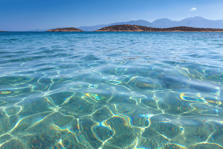From Heraklion: Spinalonga All-Inclusive BBQ Cruise & Guide Italian Language
