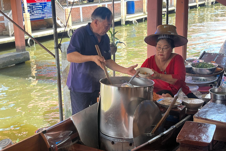 Bangkok: Railway Market, Floating Market, and Boat Tour