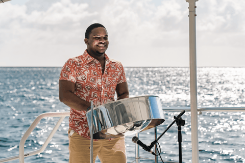 Barbados: Sunset Cruise with Live Steel Pan Music and Dinner