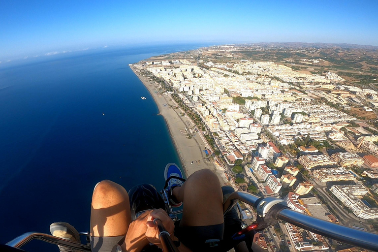 Paratrike flight in Malaga