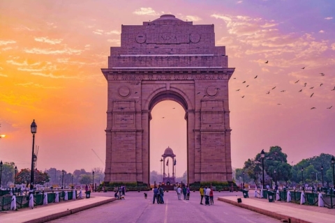 Vanuit Delhi: 4-daagse Gouden Driehoek & Ranthambore TijgersafariPrivérondleiding zonder overnachting