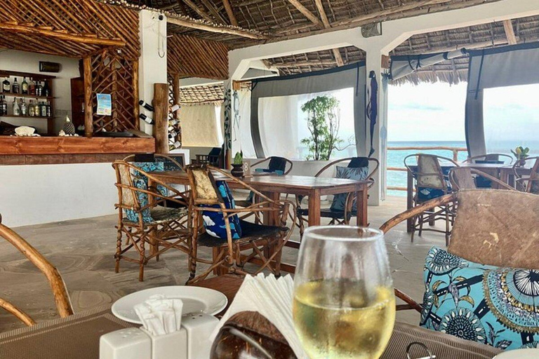 Zanzibar: Dining Experience at The Rock Restaurant Zanzibar: The Rock Restaurant & relax at beach