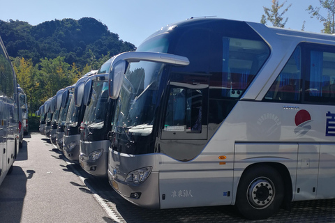 Pekín:Tour en autobús por la Gran Muralla de Mutianyu-8AM/9AM/10AM 【Busda】Sólo autobús de ida y vuelta a Mutianyu