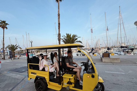 Barcelona: Electric Tuk-Tuk Tour with Local Guide