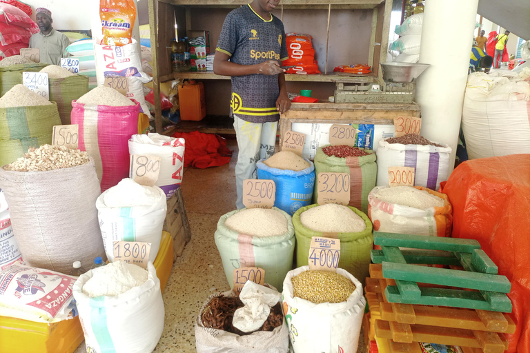 Zanzibar-marknad och swahili-matlagningskurs