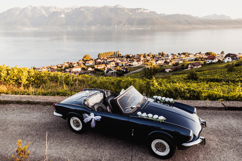 Lausanne: Rent a vintage car with a picnic included