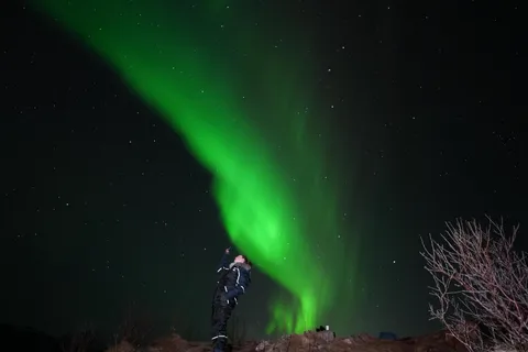 Från Tromsö: Norrskenstur med varma drinkar och foton