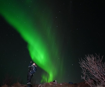 Vanuit Tromsø: Noorderlicht Tour met warme drankjes en foto's