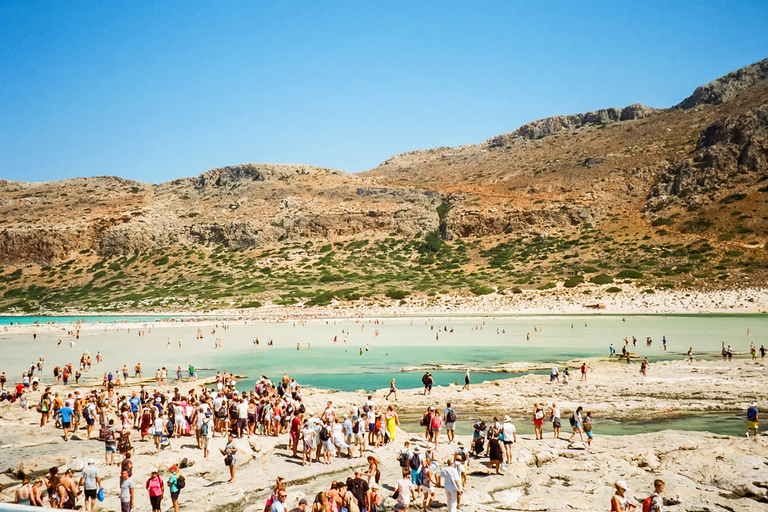 Depuis La Canée : journée à Balos et GramvousaPrise en charge à Kalyves et Almyrida